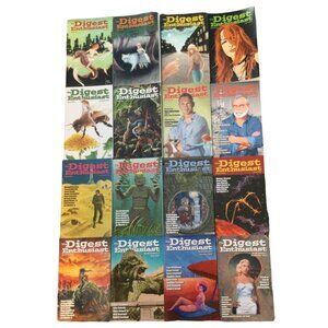 The Digest Enthusiast Complete Set Vol. 1-4  Vintage Digest Magazine Collection